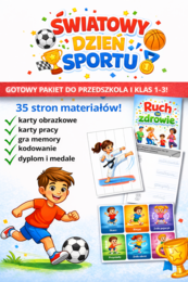 Światowy Dzień Sportu – pakiet edukacyjny (35 stron)