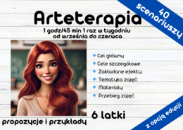 Arteterapia - scenariusze - od września do czerwca