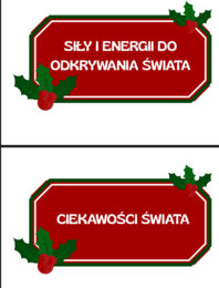 GAZETKA NA BOŻE NARODZENIE, ŚWIĘTA