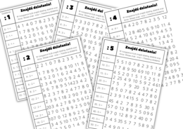 Karty pracy - dzielenie do 50