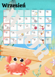 Kalendarz Dni Nietypowych 2022/2023 - krab