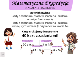 Matematyczna Ekspedycja - materiał na Dzień Tabliczki Mnożenia