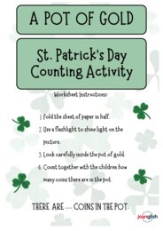 Gra językowa - Dzień Świętego Patryka (St. Patrick's Day)