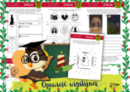 Opowieść wigilijna. Stacje zadaniowe