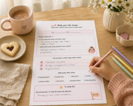 Mały gest dla mamy – karta wychowawcza