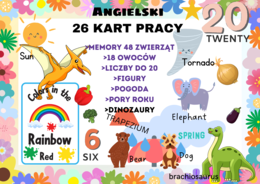 Angielski 26 Kart Pracy