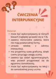 Ćwiczenia interpunkcyjne
