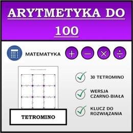 Tetromino - Arytmetyka do 100 | matematyka