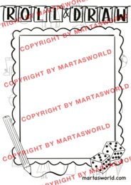 🎲✏️ Roll & Draw – Kreatywna Gra Rysunkowa po angielsku! 🎨🧠