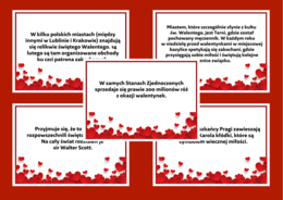 WALENTYNKI – gazetka – biblioteka – świetlica – 15 stron – wersja 2