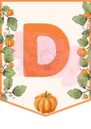 Girlanda Dzień dyni