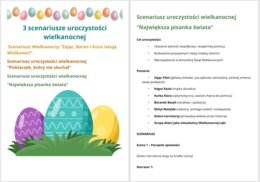 Zabawne scenariusze uroczystości wielkanocnej