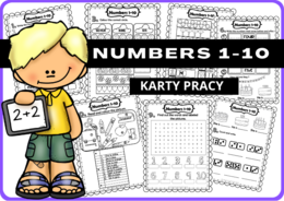 NUMBERS 1-10 - KARTY PRACY