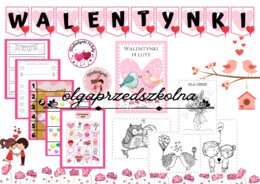 Walentynki - zestaw