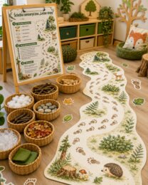 Ścieżka sensoryczna "Leśne stopy"