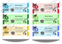 Bilety do klasy 3 – wyjątkowy dodatek do świadectwa