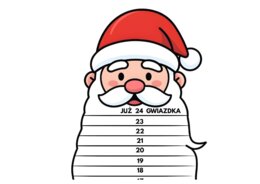KALENDARZ ADWENTOWY - BRODA MIKOŁAJA