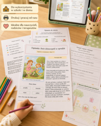 Czytanka: Dwie dziewczynki w ogrodzie