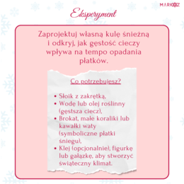 Naukowy Kalendarz Adwentowy - zadania i eksperymenty