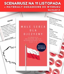 Małe Serca dla Ojczyzny - scenariusz na 11 listopada