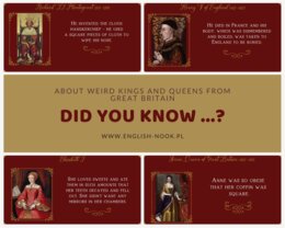 Angielski. Władcy Wielkiej Brytanii