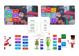 Świąteczny materiał do powtórki gramatyki HAVE GOT + TO BE