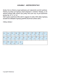 Scrabble - nauka czytania