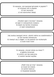 Lekcja z przesiadką-związki frazeologiczne.