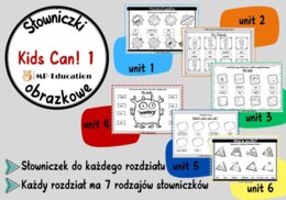 Kids Can! 1 – słowniczki obrazkowe
