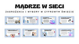 Edukacja Zdrowotna, Godzina wychowawcza- Mądrze w sieci– zagrożenia i wybory w cyfrowym świecie– kl 6- 17 SLAJDÓW PDF