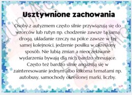 2 kwietnia Światowy Dzień Świadomości Autyzmu