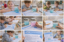 Eksperyment: deszcz w słoiku