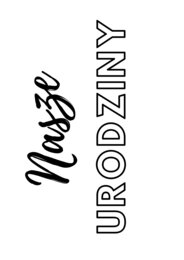 Gazetka klasowa "Nasze urodziny"