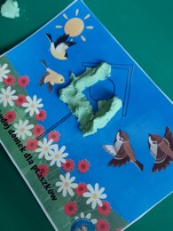 WIOSENNE MATY DO ZABAWY Z MASAMI PLASTYCZNYMI