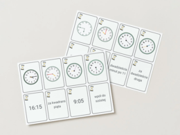 Zegary - gra Piotruś