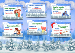 Zimowo -Świąteczny Tydzień wersja 1