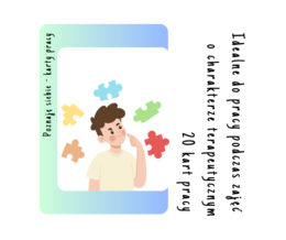 Karty pracy Poznaję siebie dla pedagoga, psychologa, wychowawców do pracy terapeutycznej