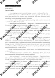 Egzamin ósmoklasisty – Arkusz z języka polskiego „Opowieść wigilijna” | Pełny test z kluczem odpowiedzi