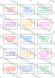 Motywacyjne cytaty na gazetkę - dekoracja klasy (15 kart) + miniatury (pakiet); dekoracja; godzina wychowawcza; świetlica; gazetka