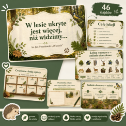 Prezentacja na lekcję. O LASACH, ks. Jan Twardowski