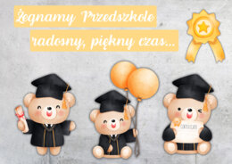 🧡 DEKORACJA NA ZAKOŃCZENIE PRZEDSZKOLA 🧡
