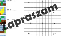 Kodowanie - odejmowanie do 20