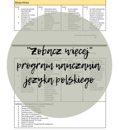 Program własny "Zobacz więcej"