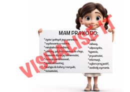 PLAKAT format A3 PRAWA DZIECKA MIĘDZYNARODOWY DZIEŃ PRAW DZIECKA 20 listopada