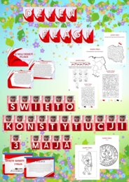 PAKIET MATERIAŁÓW NA MAJ WEDŁUG KALENDARZA ŚWIĄT I DNI NIETYPOWYCH