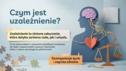 Uzależnienia – Labirynt Wyborów (gazetka szkolna / prezentacja)