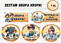 ZESTAW GRUPOWY GRUPA KROPKI