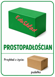 Bryły geometryczne – pakiet kolorowych plakatów do druku