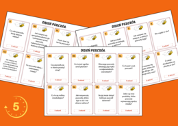 DZIEŃ PSZCZÓŁ – wiosna – biblioteka – świetlica - gra 5 SEKUND + ODPOWIEDZI