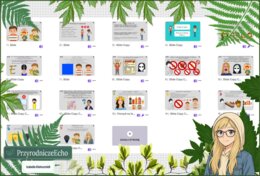 Prezentacja multimedialna w genial.ly „Jak oznacza się różne substancje na opakowaniach?” Edukacja zdrowotna. Klasa 4. Dział „Moje odżywianie”.